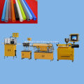 Single screw plastic pipe extrusion line